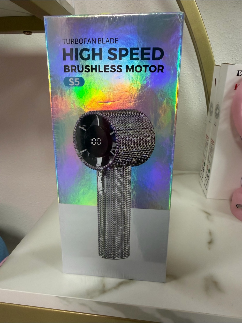 High Speed Brushless Motor Hair Dryer - Silver